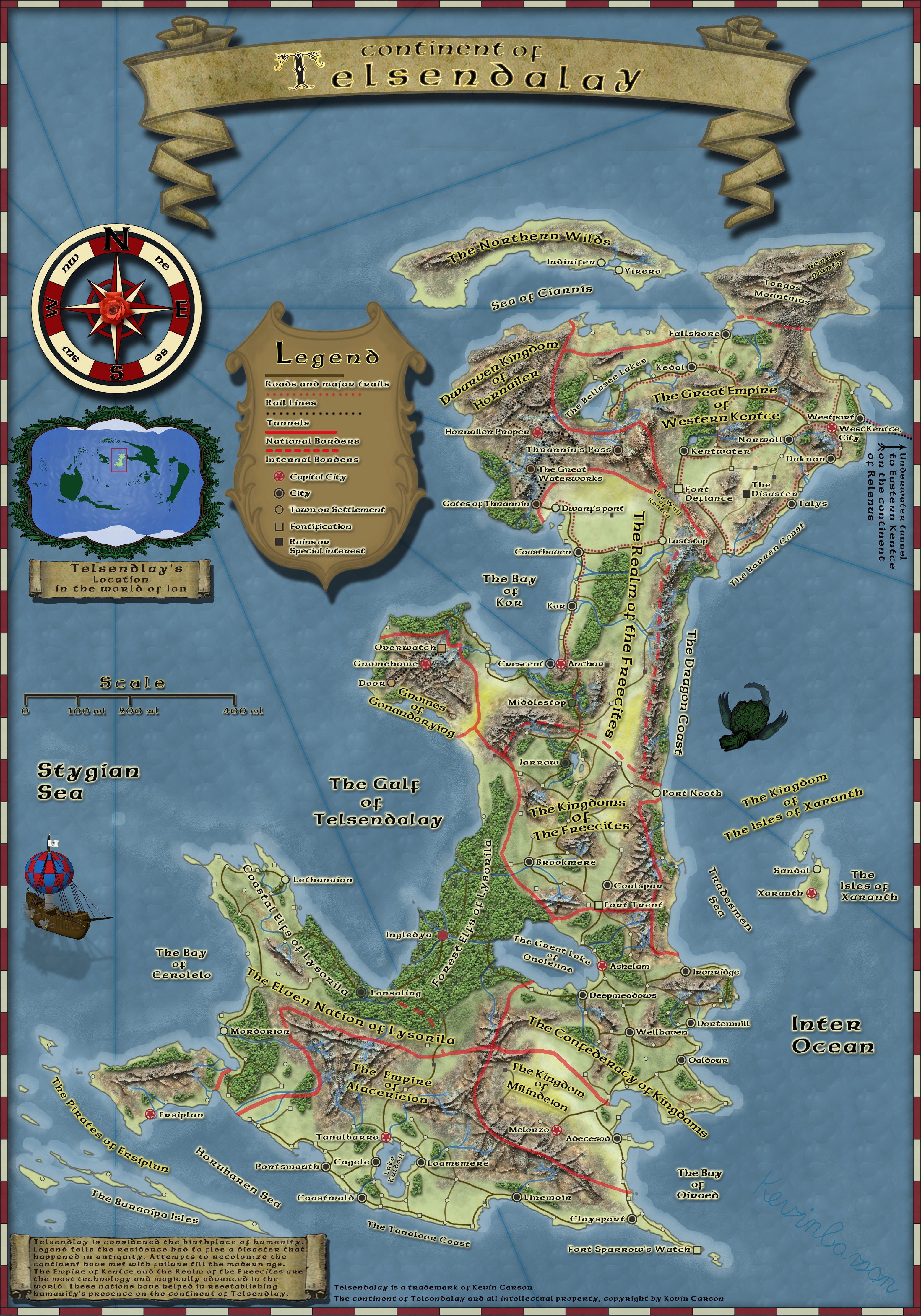 Continent of Telsendalay